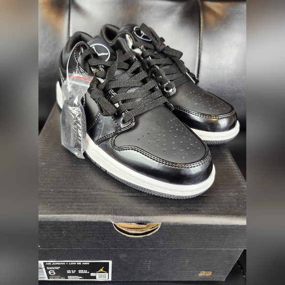 Jordan 1 SE All Star Weekend Black Sneakers Sz6 NIB 🔥